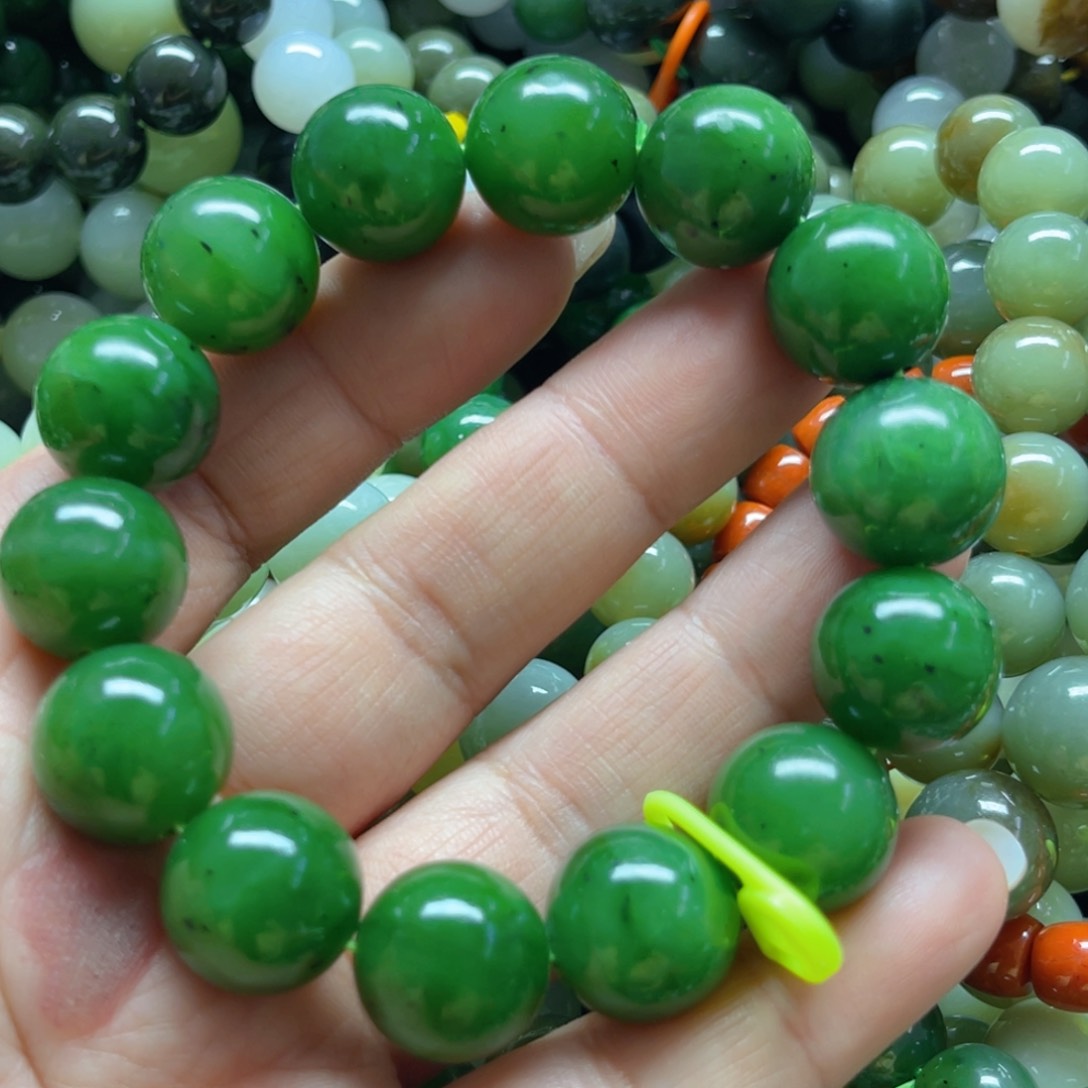 和田玉手链未镶嵌