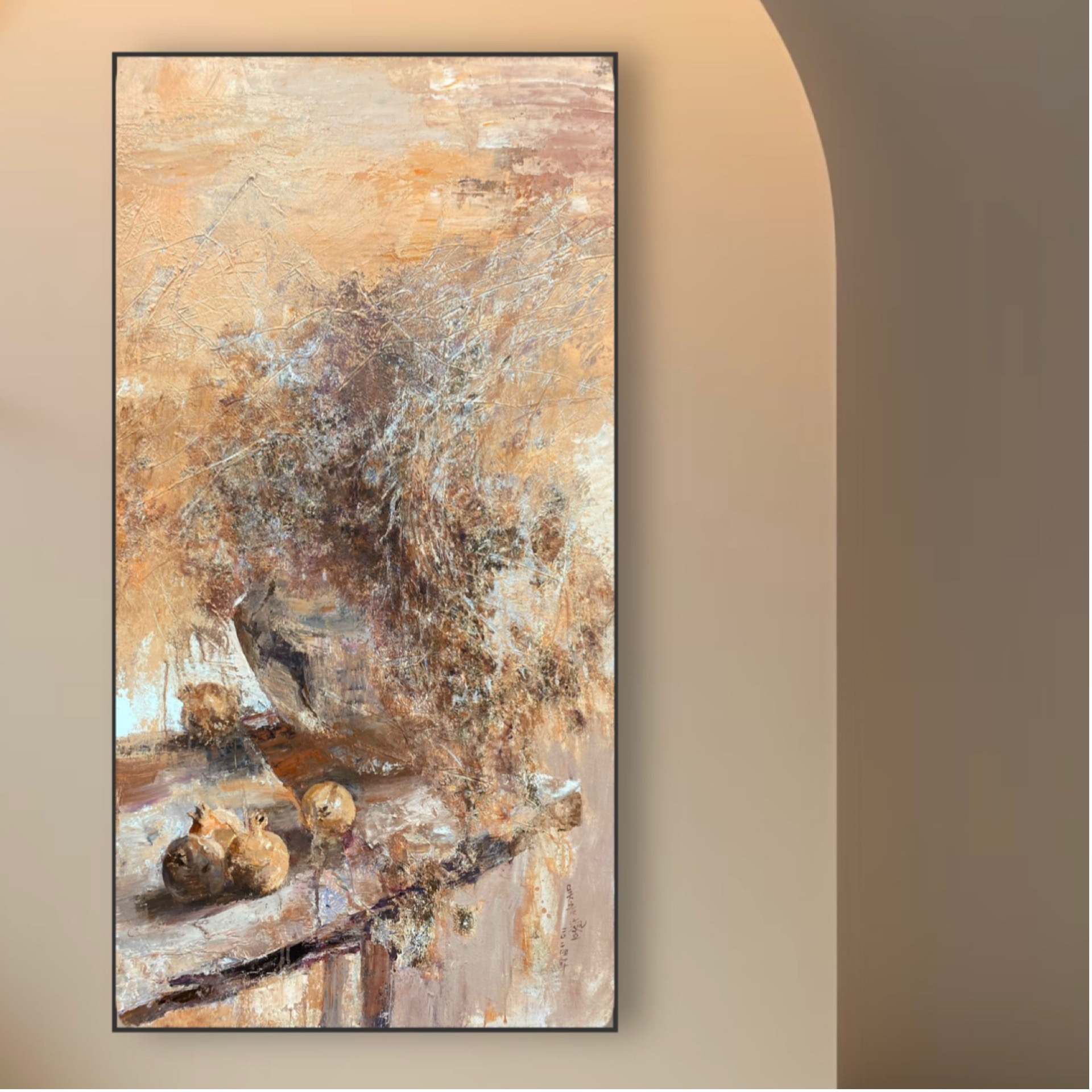 推荐收藏｜吴定鎏油画 静物系列 60x120cm
