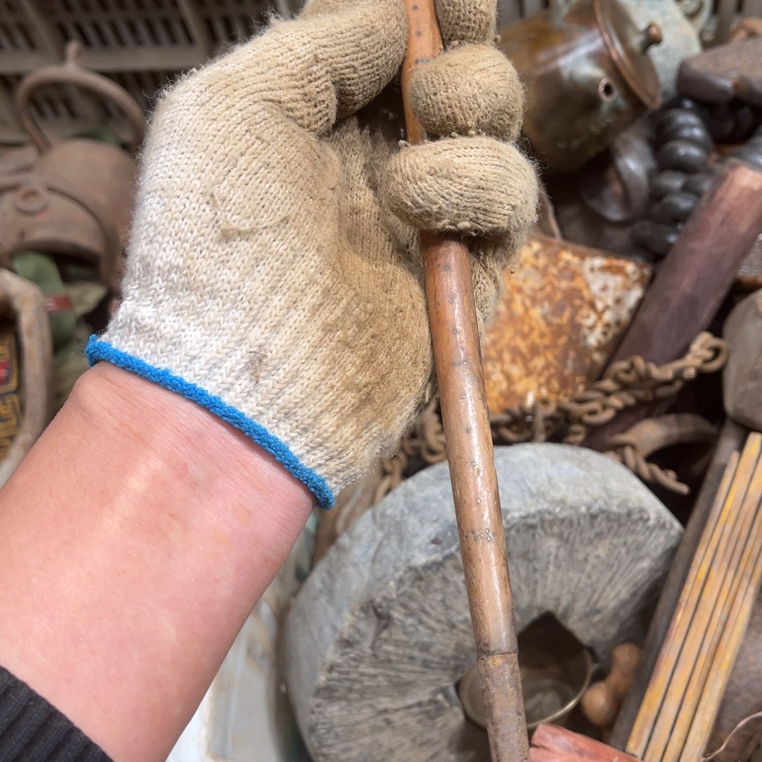 好***摩一物一图，工艺品。