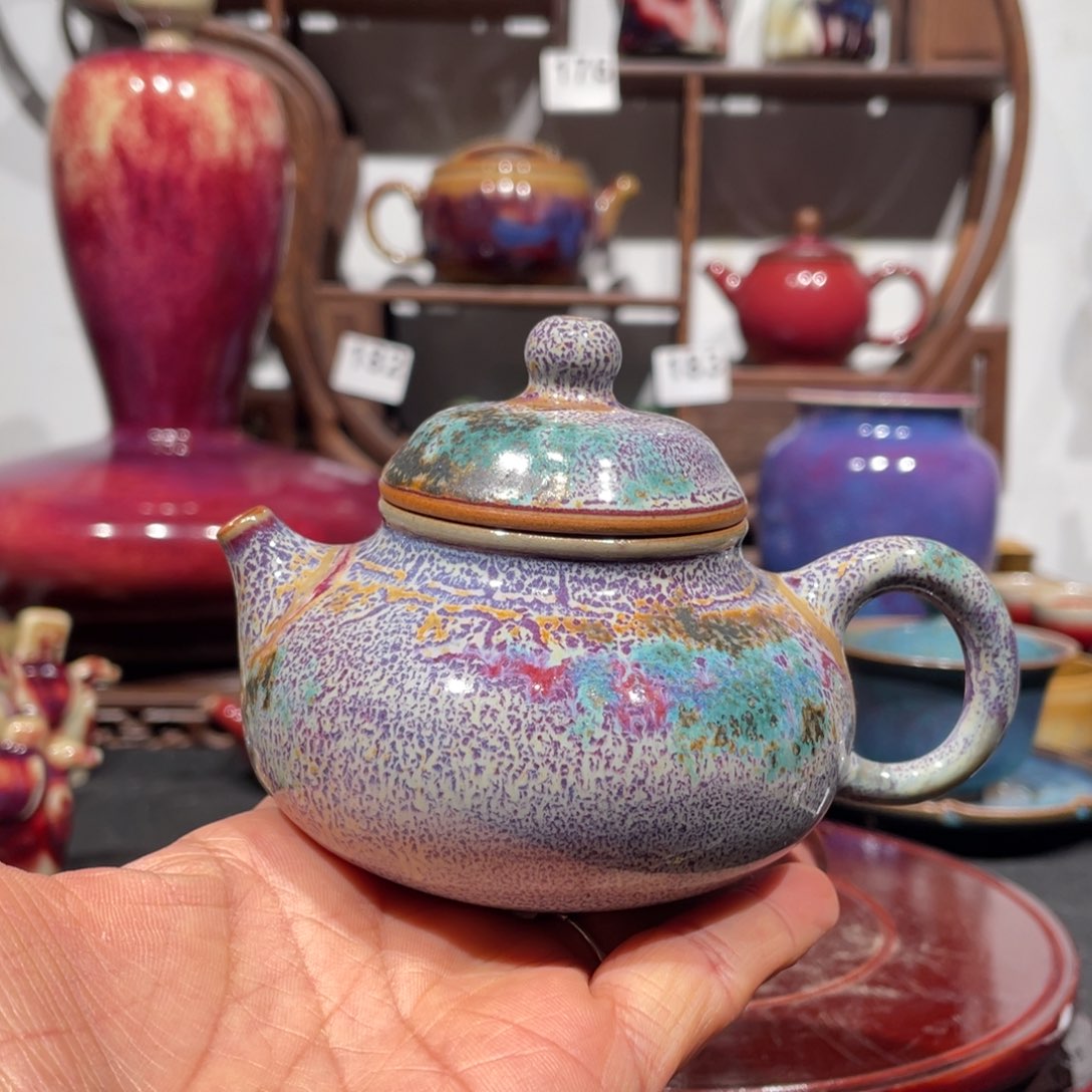 中国神后钧瓷茶器