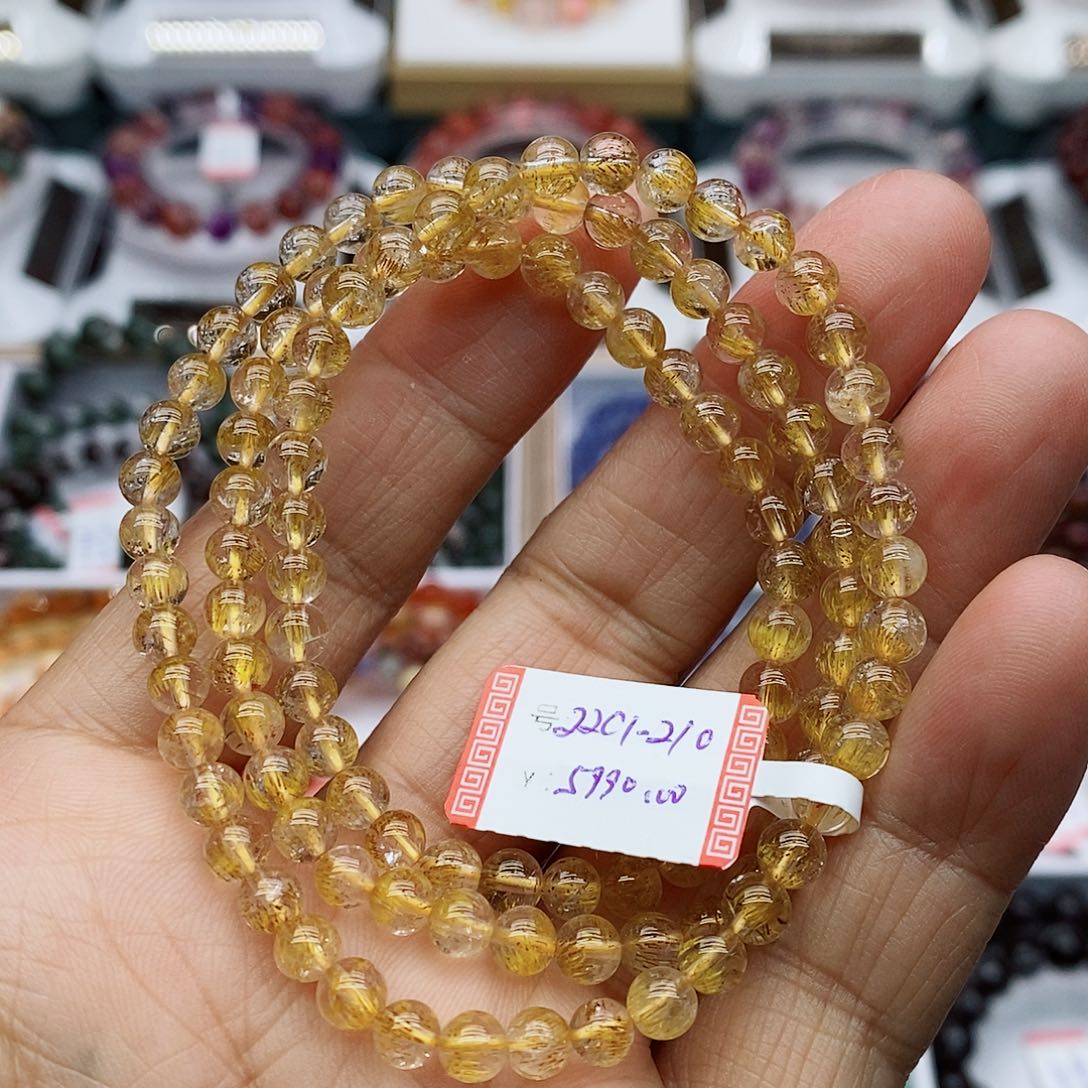 水晶手链未镶嵌水晶