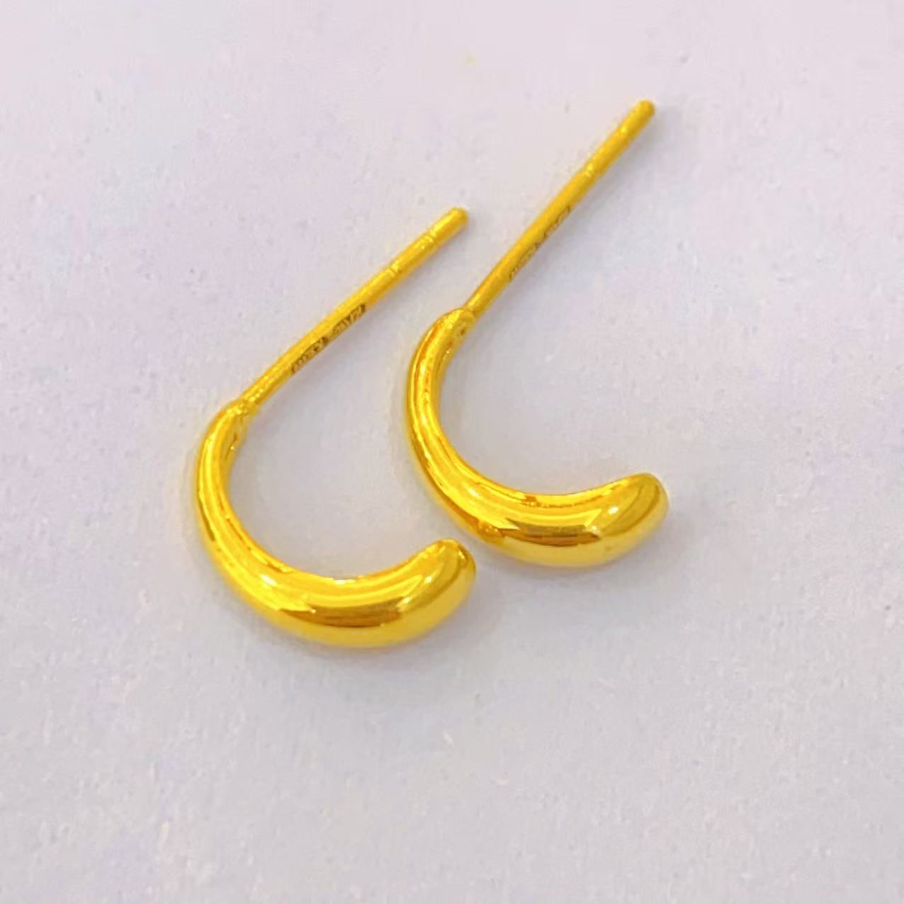 足金999时尚耳饰1.50g