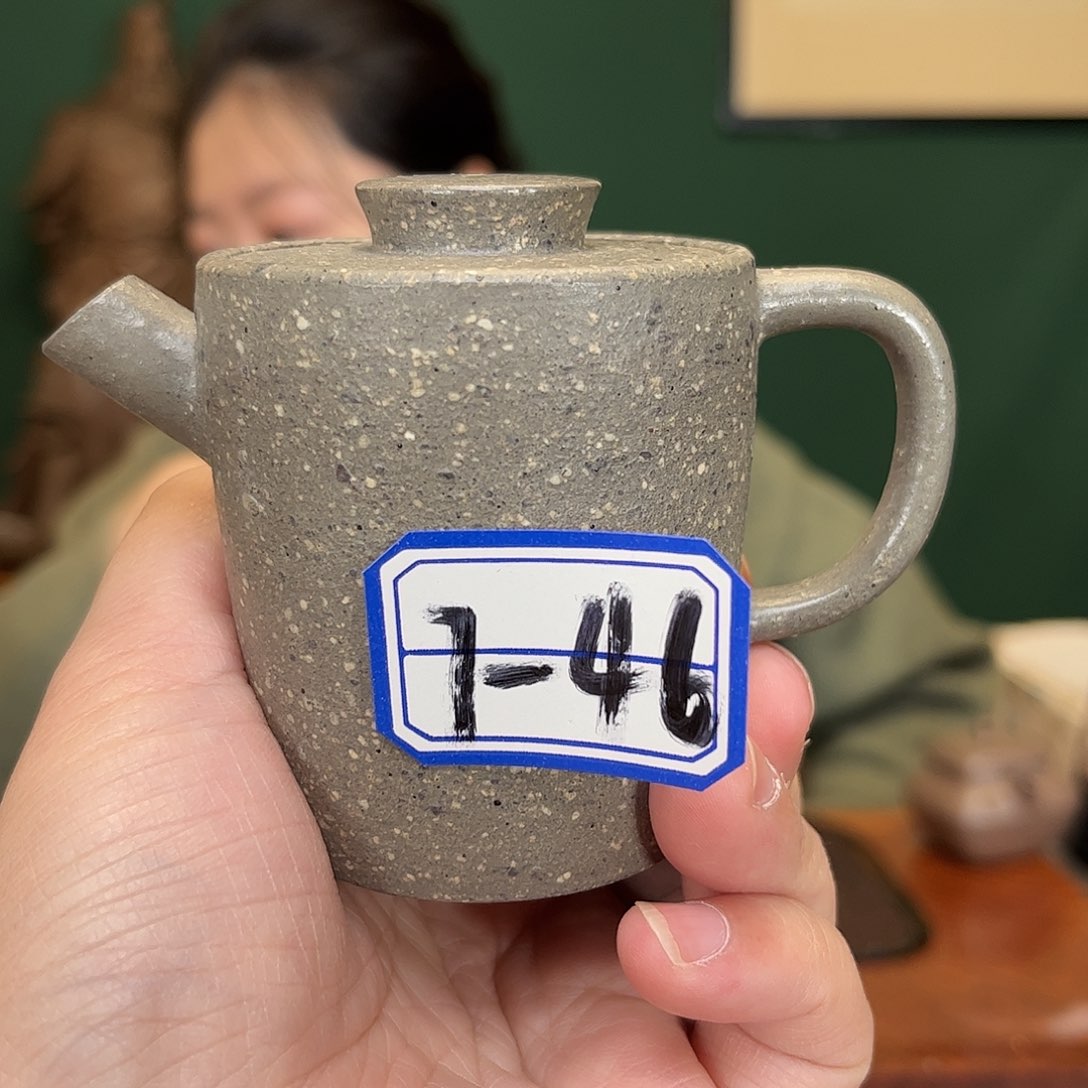 紫砂茶壶青段炮嘴