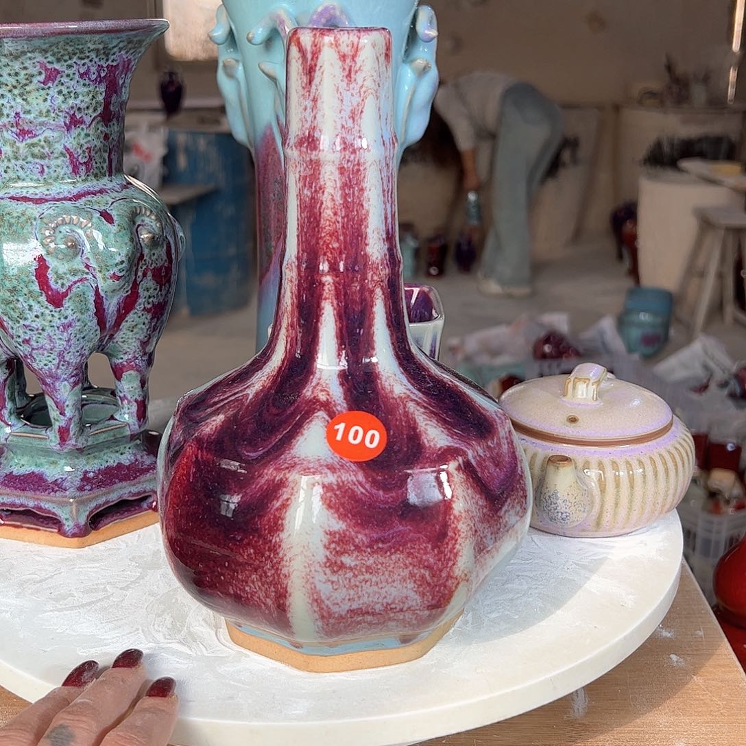 摆件郑家钧窑摆件