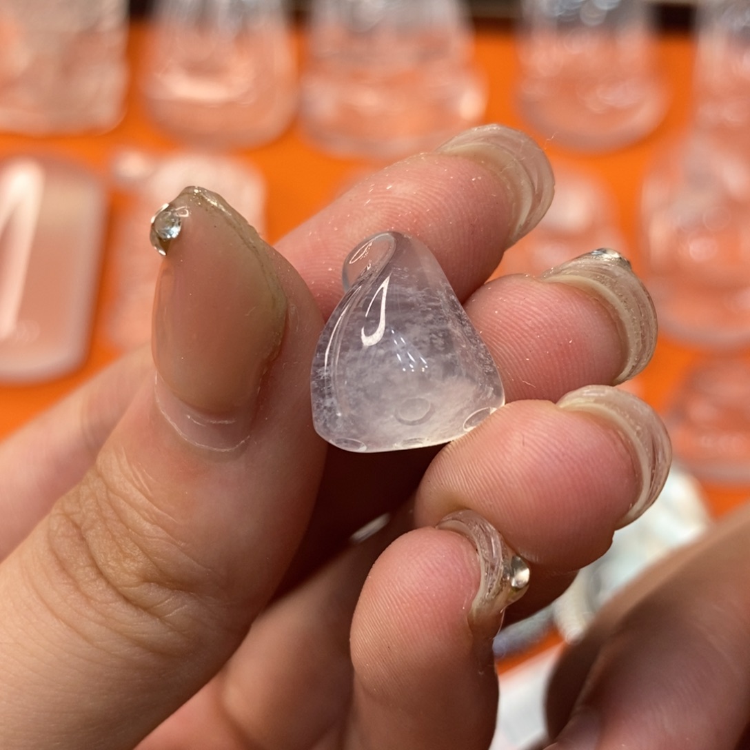 石英质玉莲藕未镶嵌