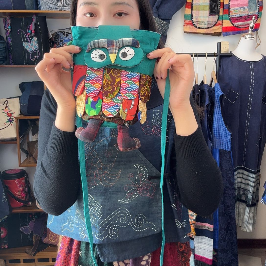 棉妤然服饰小动物包