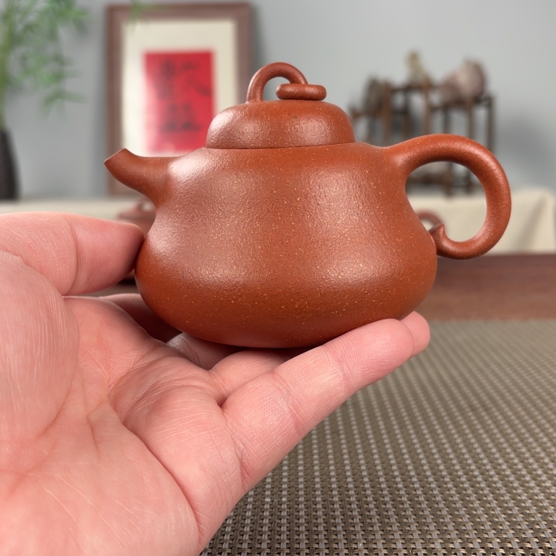 紫砂茶壶黄龙山原矿紫砂壶