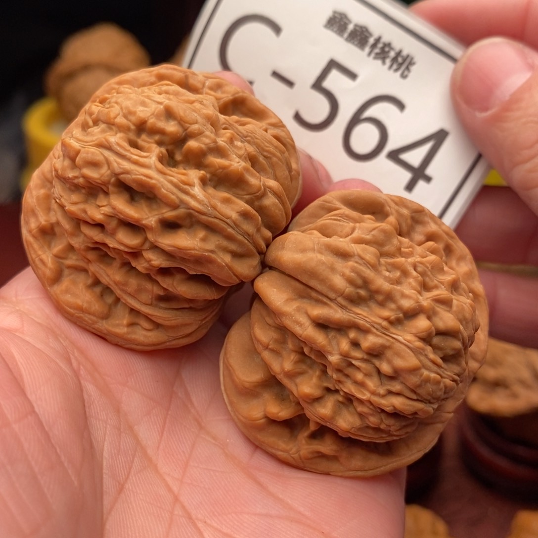 文玩核桃把件汉高楼43