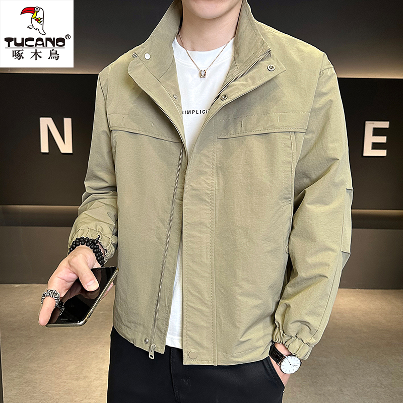 TUCANO/啄木鳥早秋上新时尚潮流立领休闲百搭外套休闲男夹克上衣
