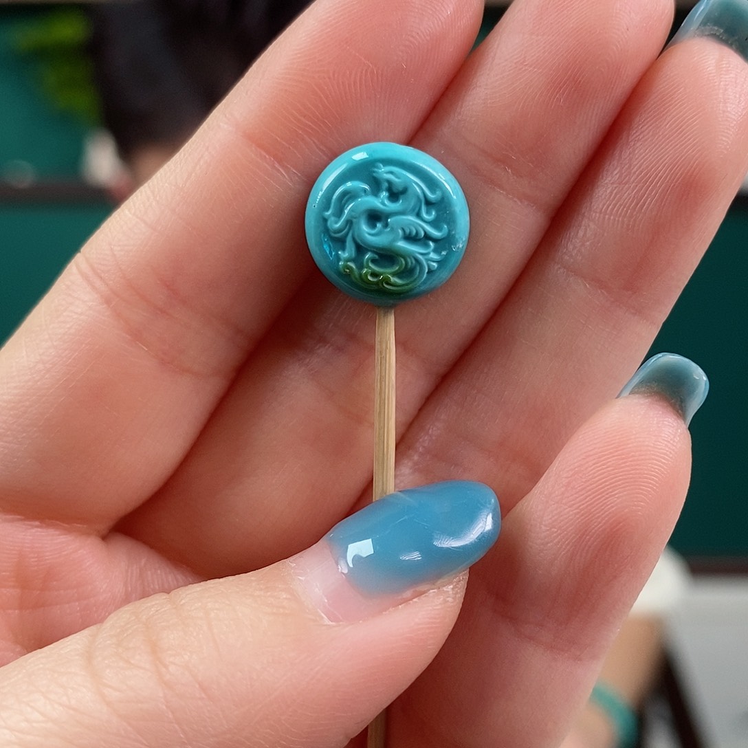 绿松石珠宝奇石未镶嵌