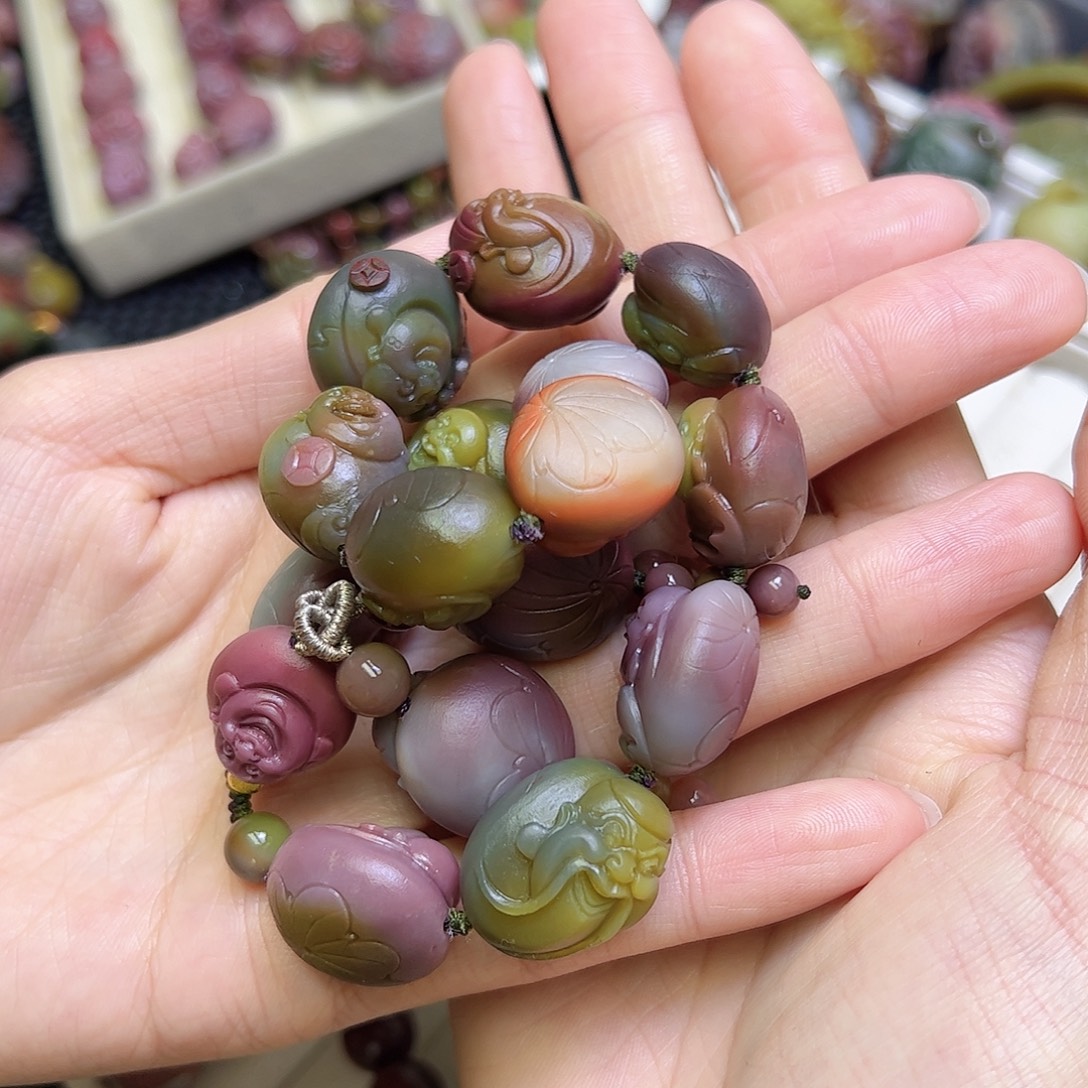 阿***石玛瑙/玉髓未镶嵌手串手串