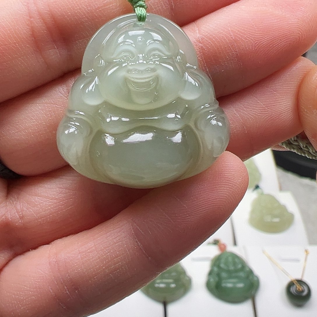 和田玉颈饰未镶嵌莎*