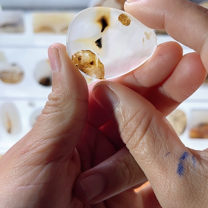 【闪购商品】玛瑙/玉髓珠宝半成品未镶嵌