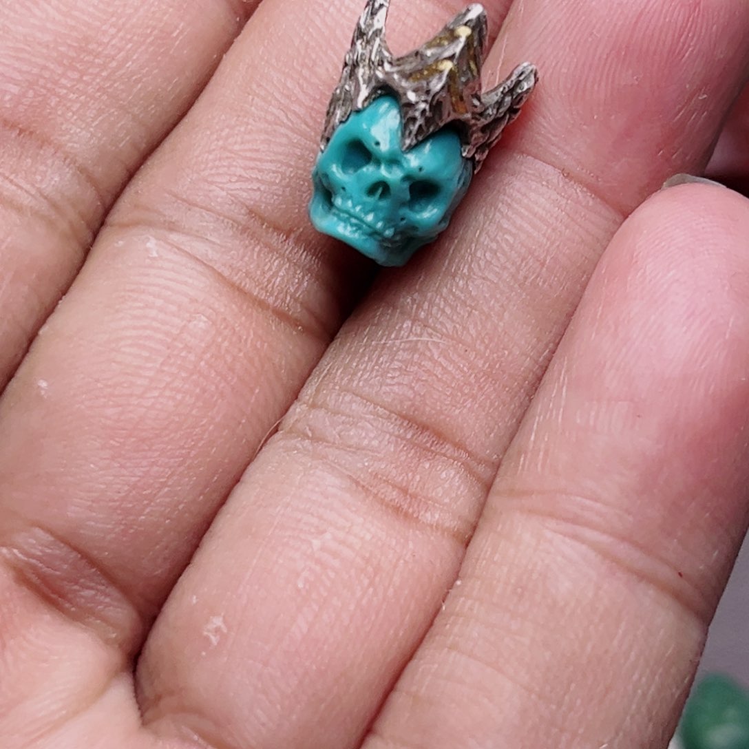 绿松石配饰未镶嵌知*