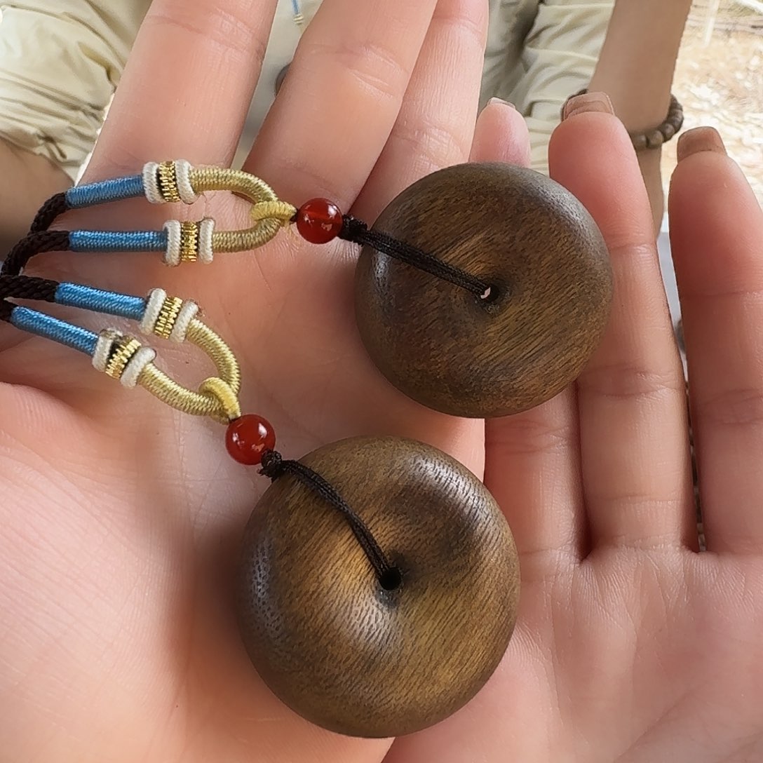 沉香香囊沉香沉水紫棋平安扣多样性发一