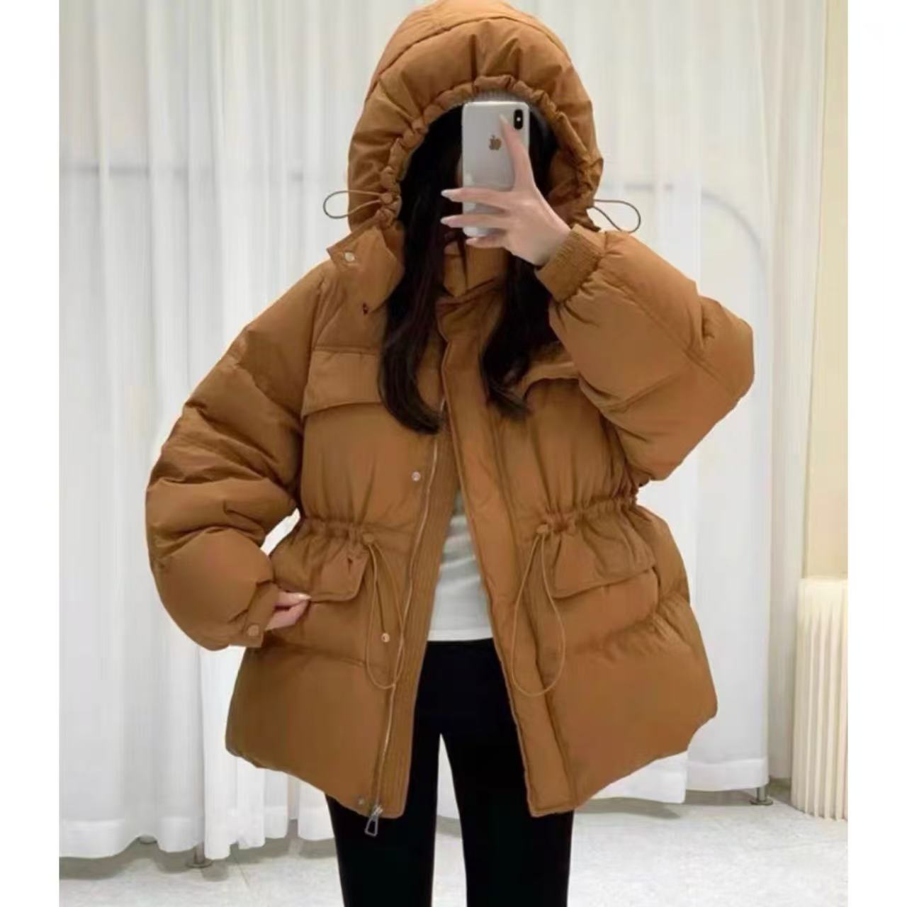 【羽绒服】索尼尔保羅冬季保暖加绒加厚款外套女装3861[W]