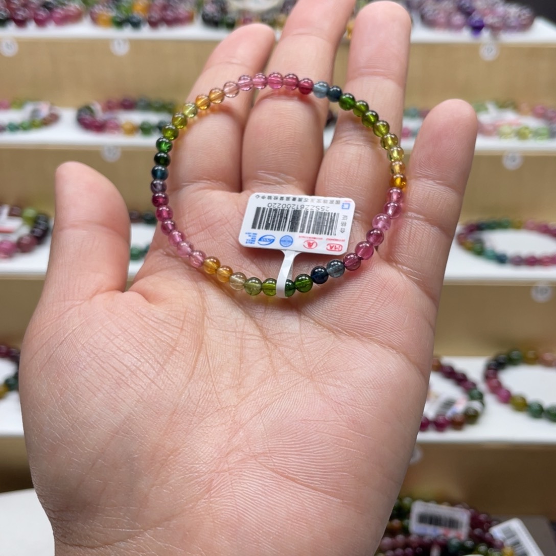 碧玺手串未镶嵌4mmmmmmmmmmmmmmmmmmm