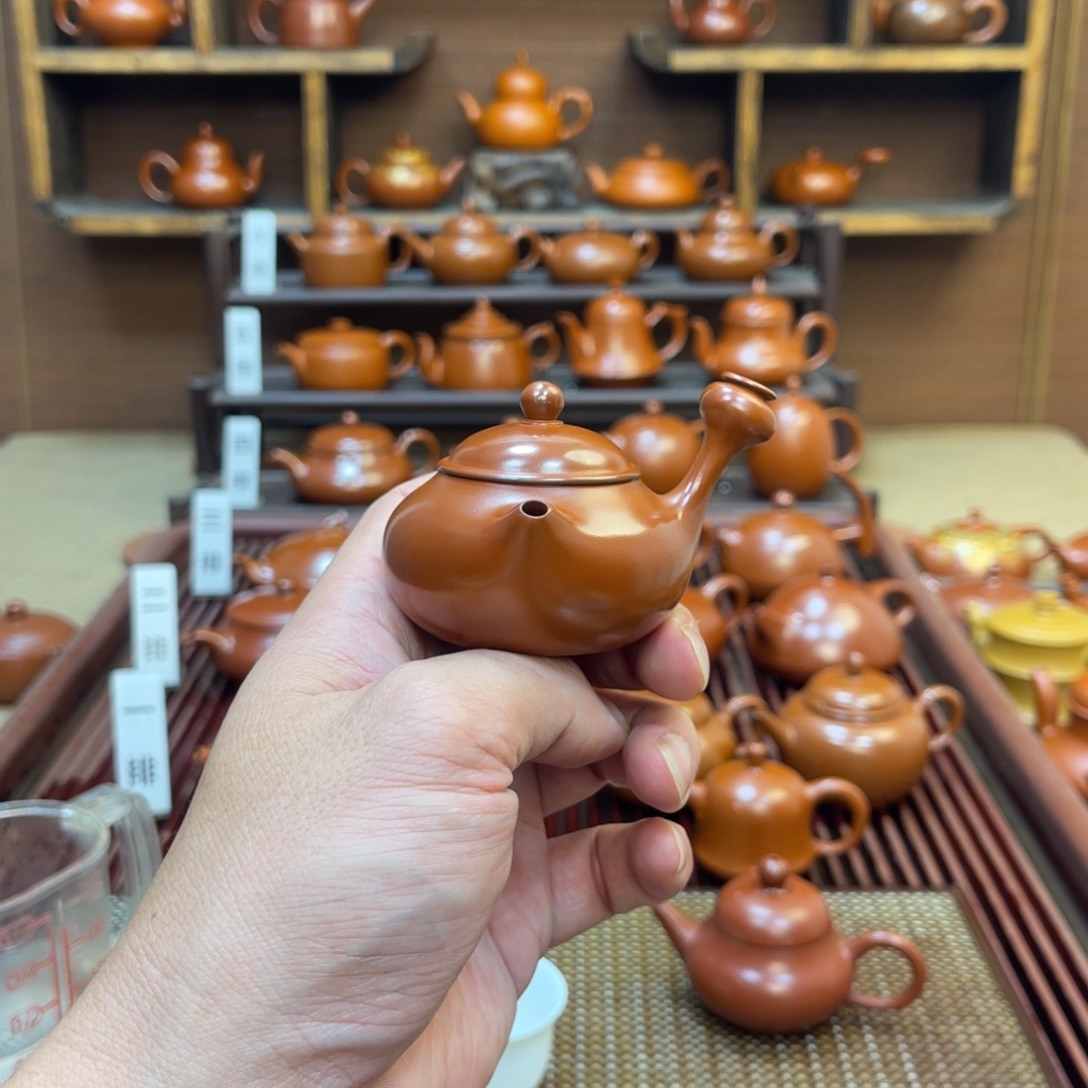 茶壶朱泥侧把50-60cc