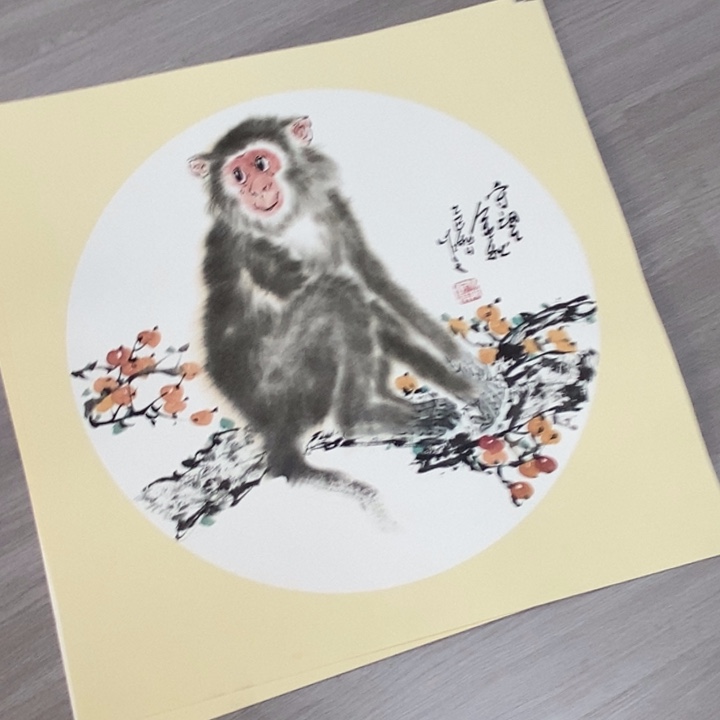无***春国画亲笔手绘原创
