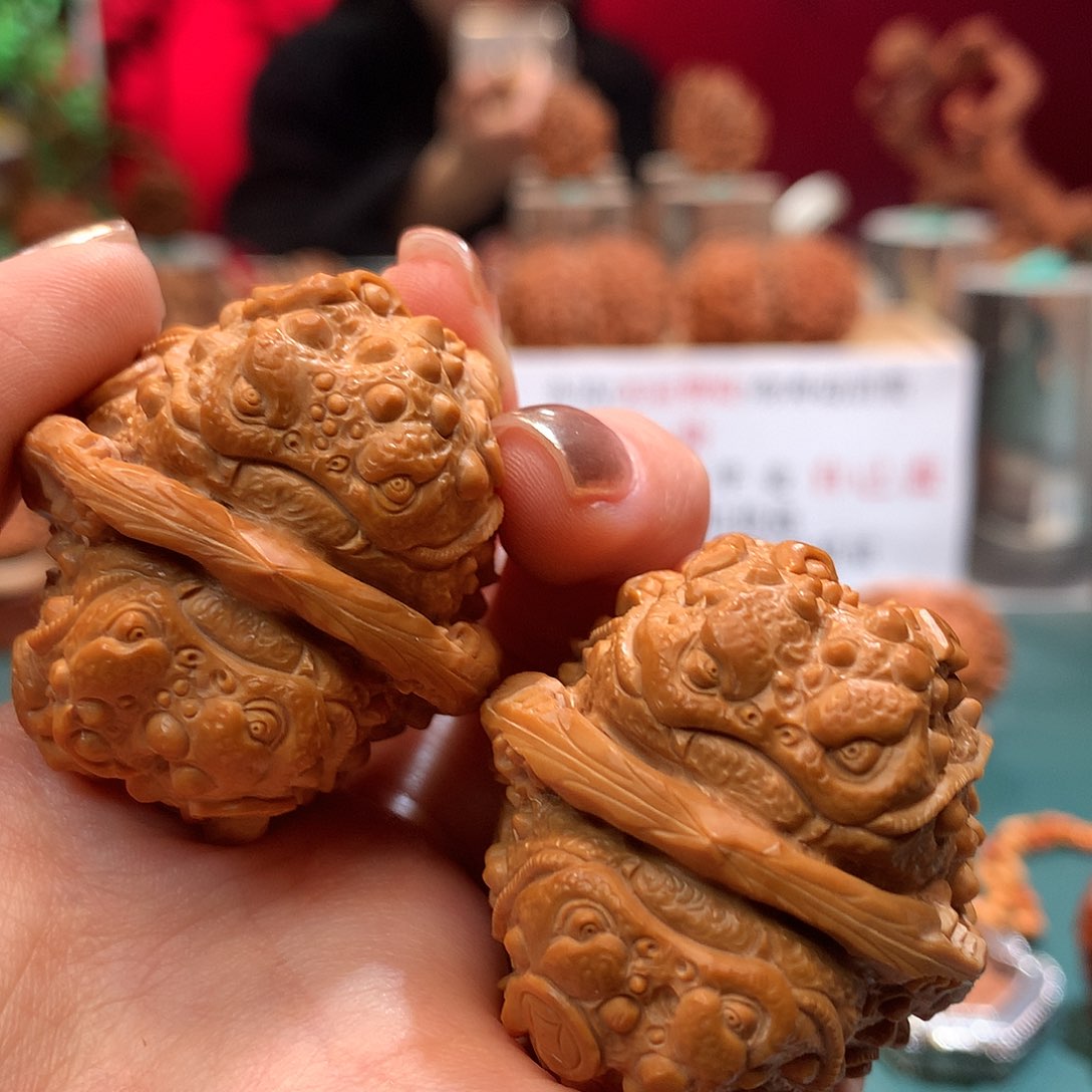 文玩核桃把件————————