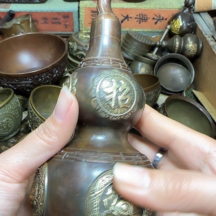 铜材质文玩客厅家具摆件