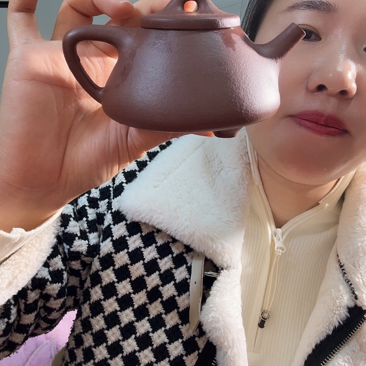 茶壶紫砂紫泥底槽青子冶150cc