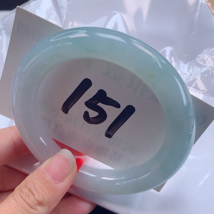 翡翠手镯未镶嵌高货微瑕