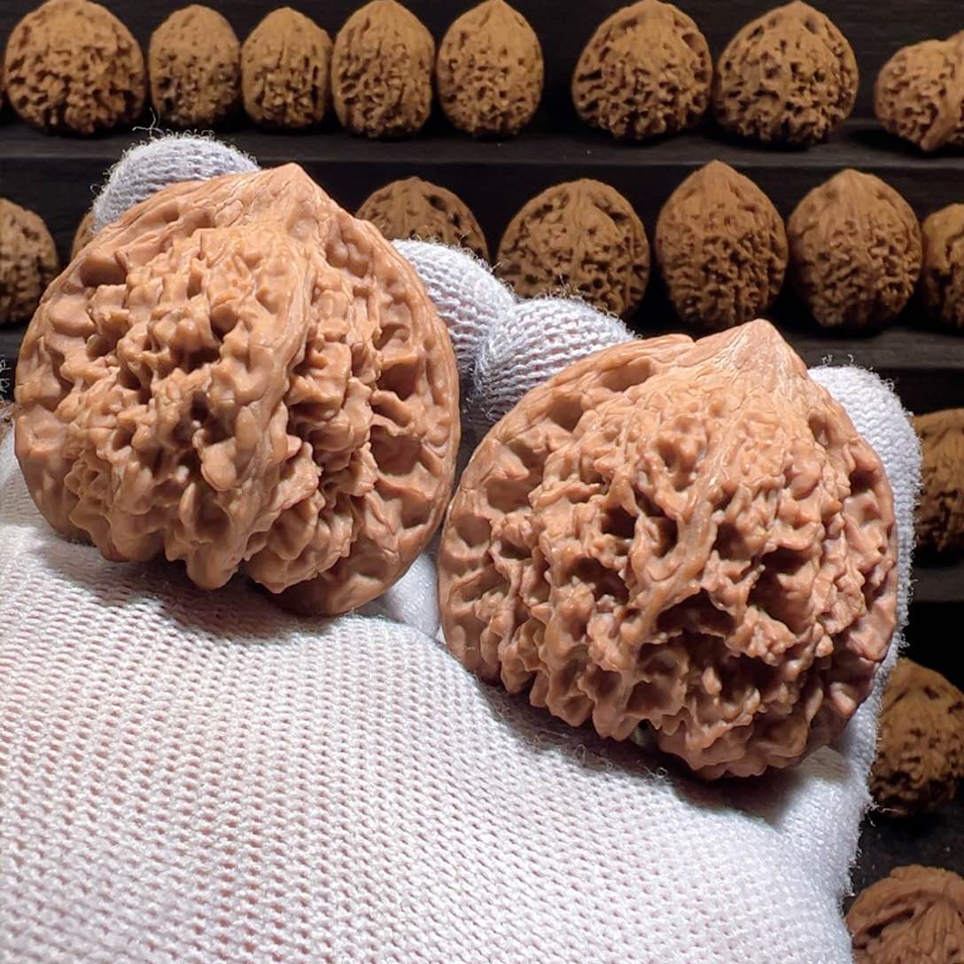 文玩核桃把件44满天星全品无修无药