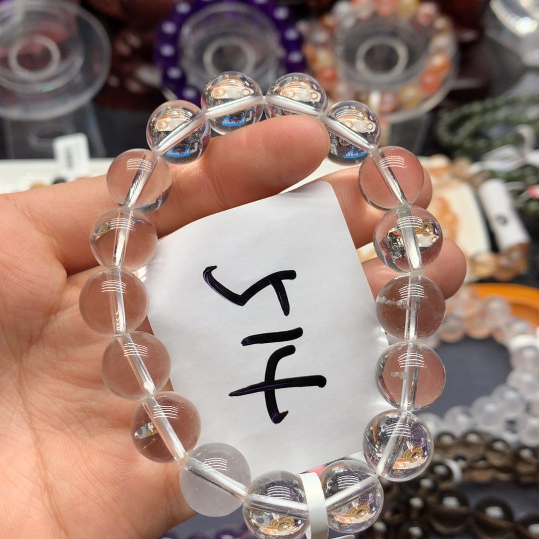 水晶手链未镶嵌天然