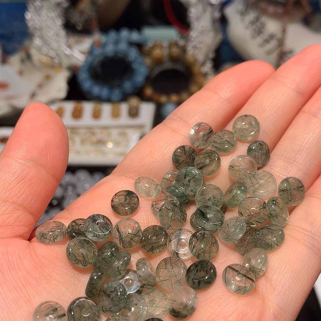 水晶颈饰未镶嵌多样化发5个46