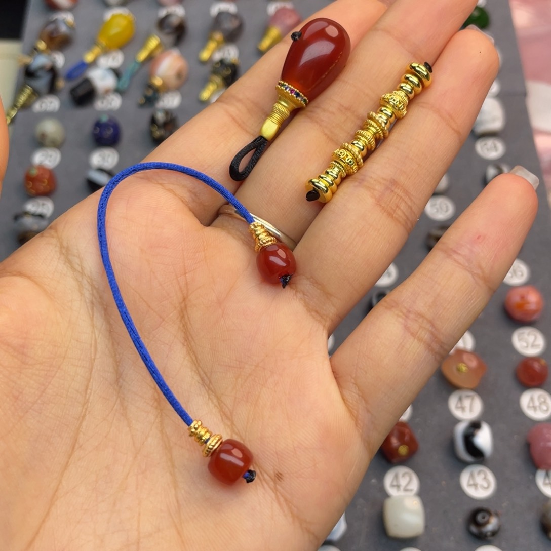 玛瑙/玉髓合金配饰扶*✨