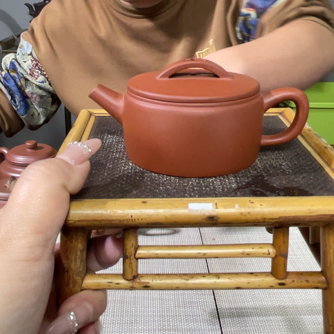 紫砂茶杯宜兴原矿紫砂精品手工