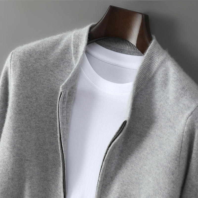 爆款~秋冬男士羊毛开衫时尚百搭休闲针织打底衫