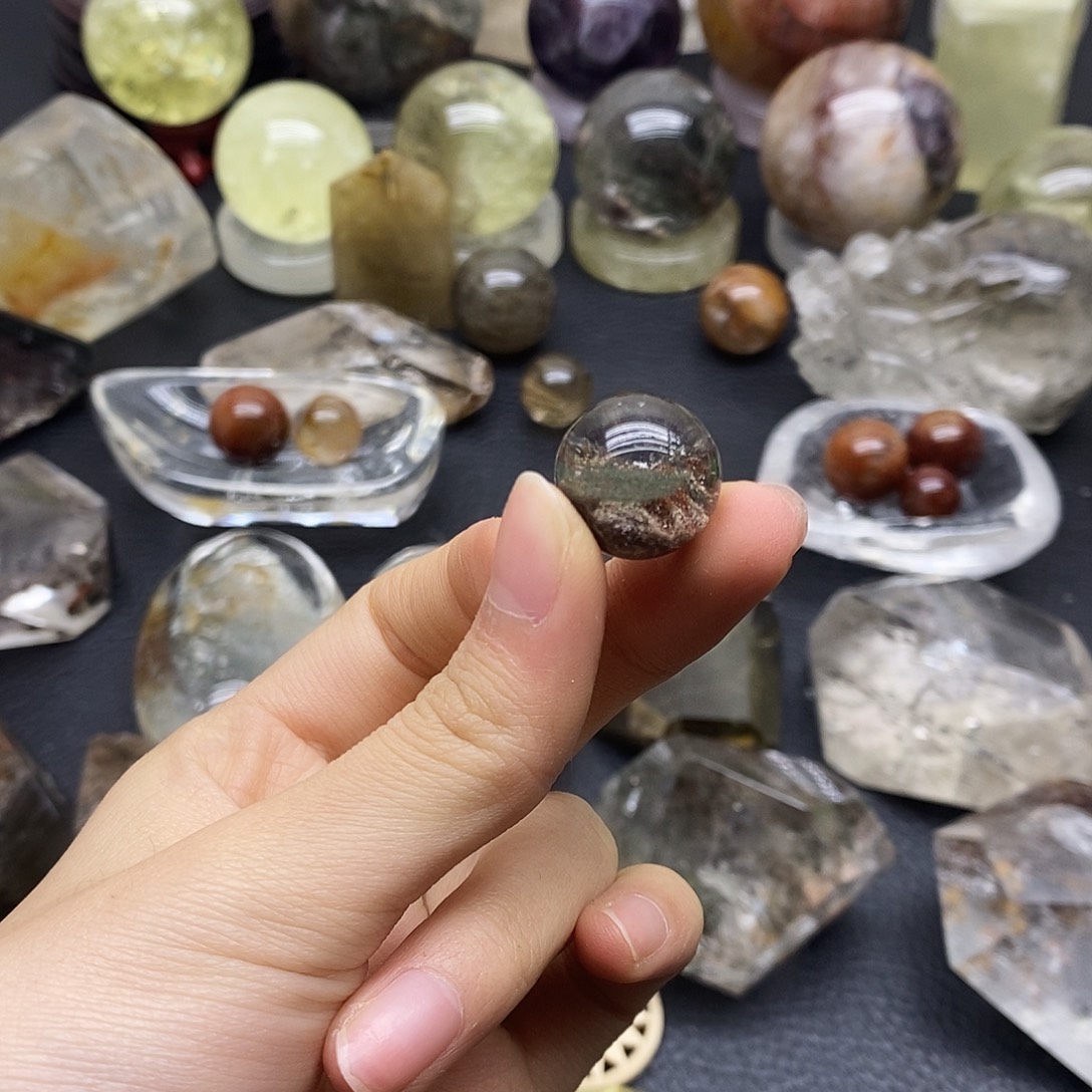 未镶嵌珠宝半成品水晶184水晶石