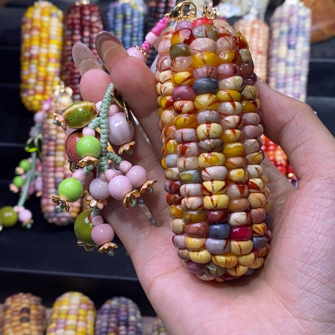 玉久**尘文玩玉米 大眼睛