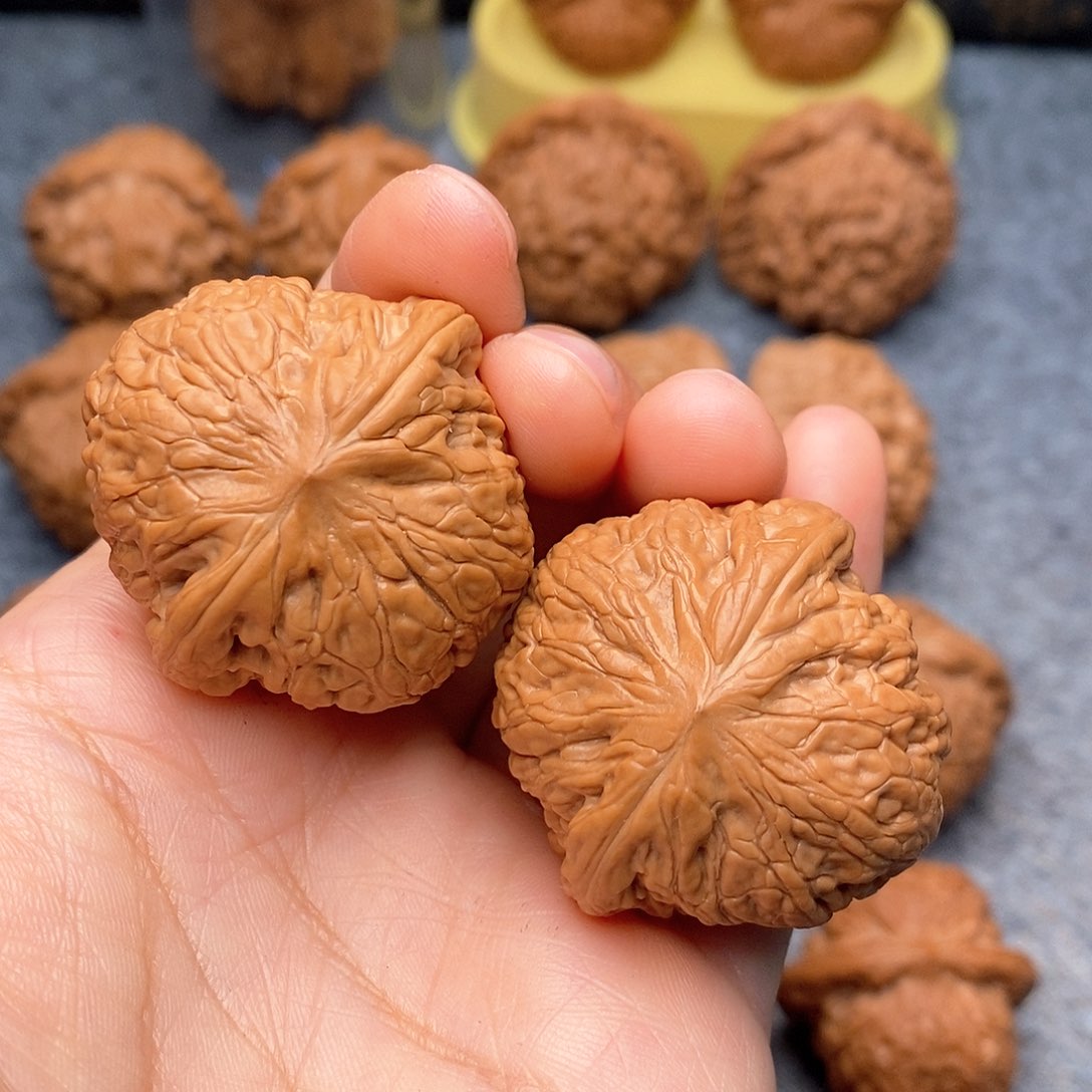 文玩核桃把件铁锤妹妹37尺全品