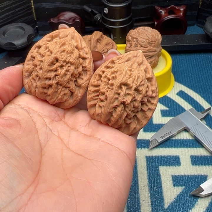 桃核吊坠文玩核桃金公子39