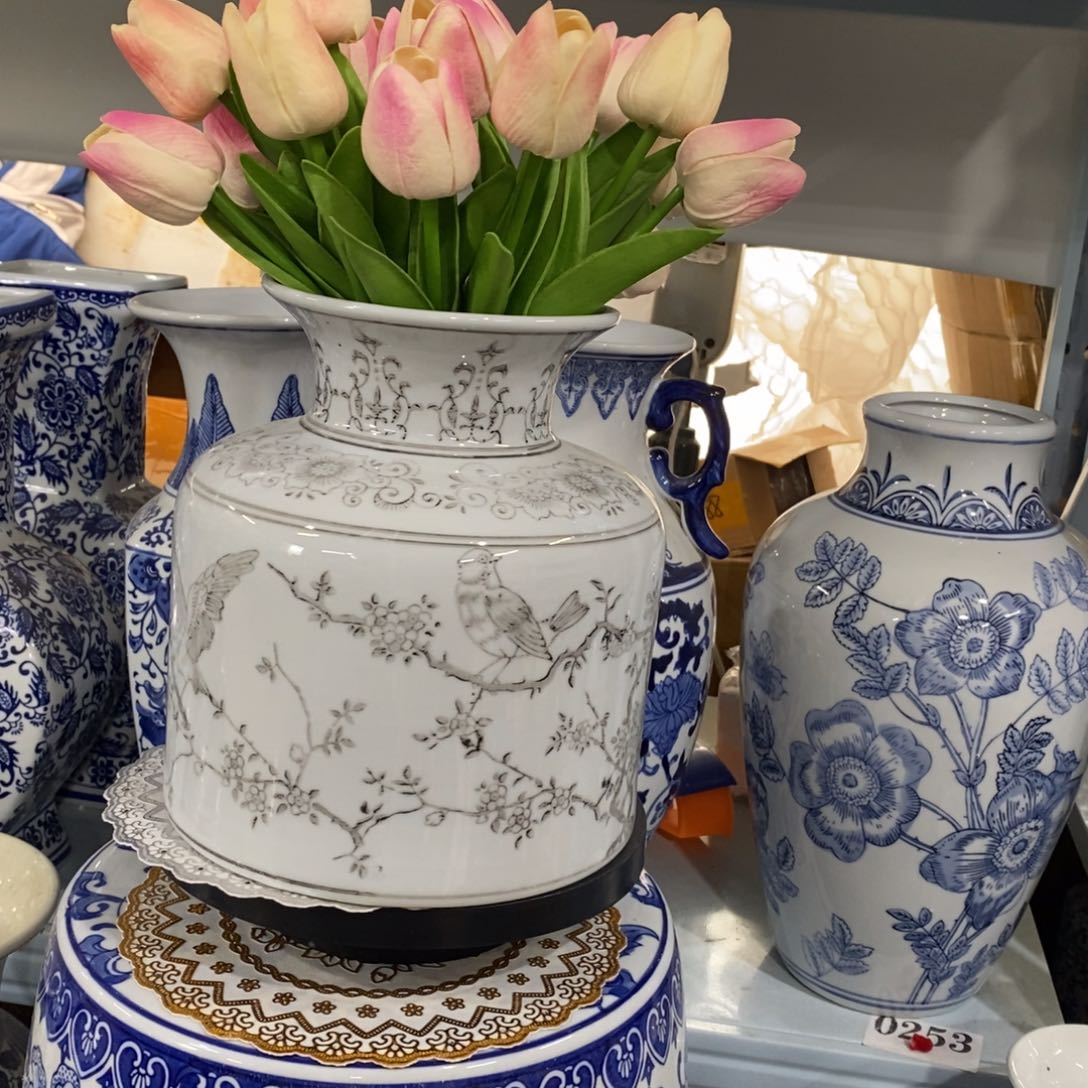 瓶花瓶摆件回来摆件