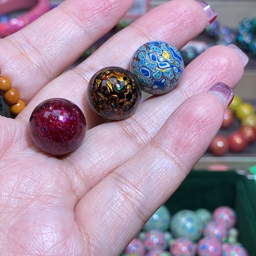 西***星大漆珠1.5犀皮细欧款