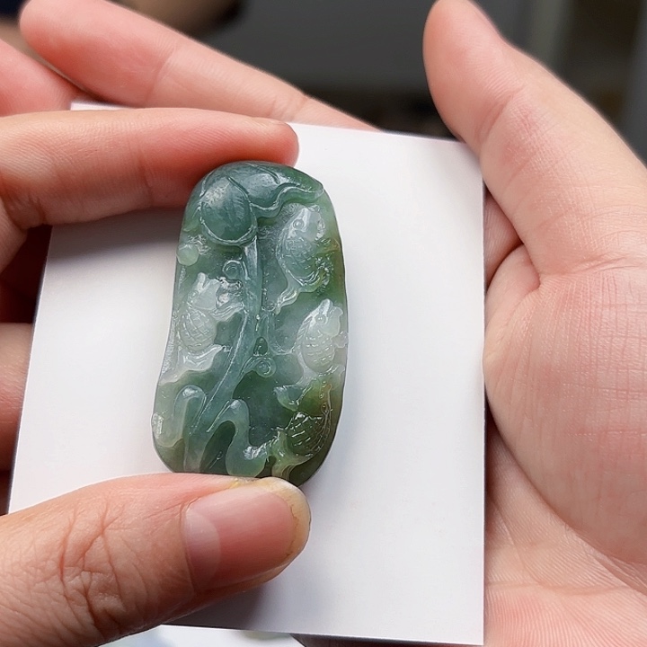 定制翡翠未镶嵌天然缅甸翡翠A货金玉满堂不退不换