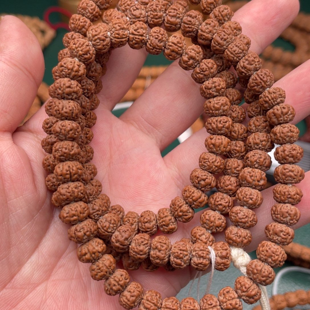 随***心手串金刚菩提纯血老树王南瓜桩108