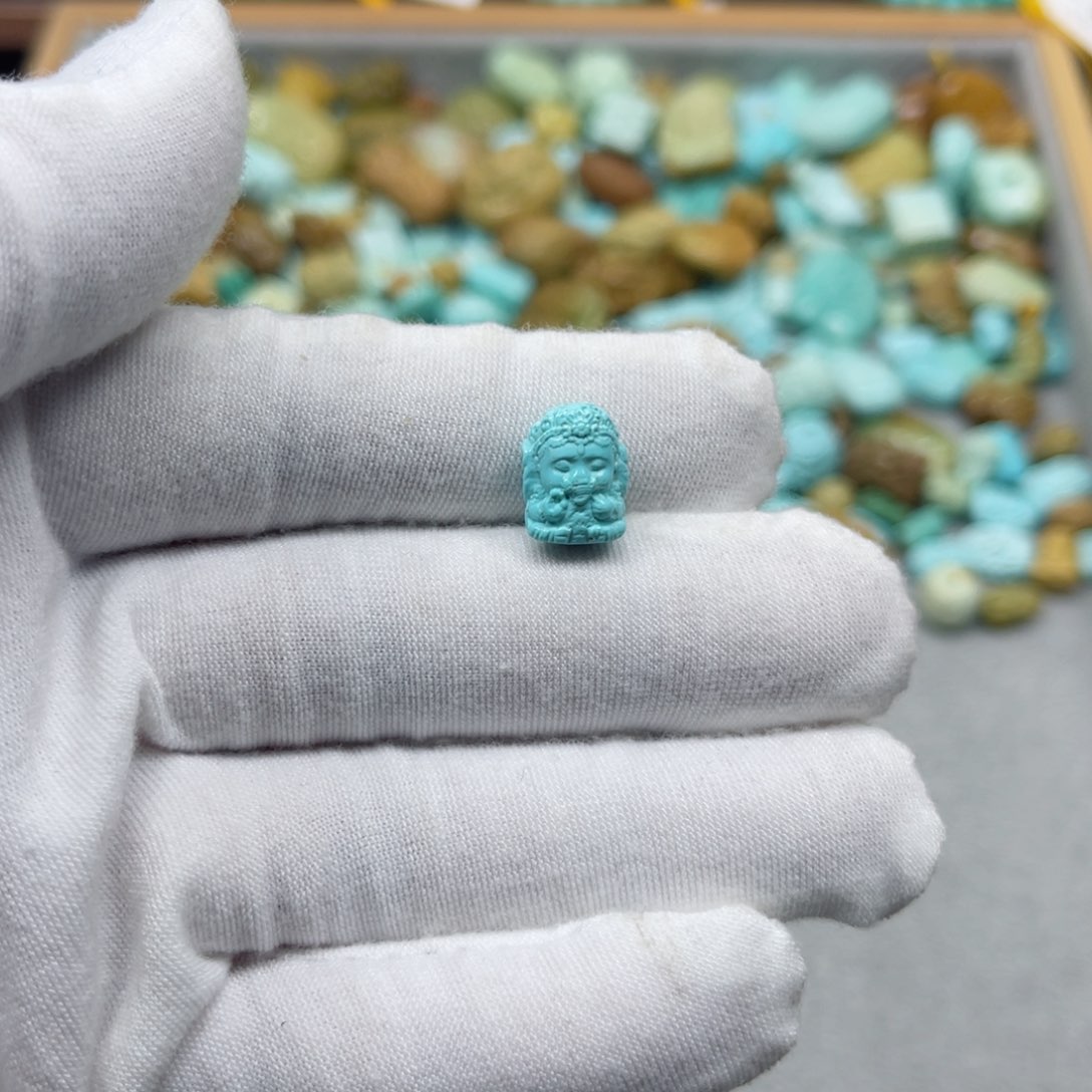 绿松石挂件未镶嵌