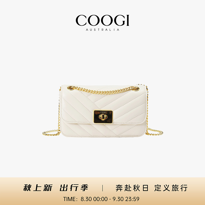 COOGI小香风菱格包”春夏季上新“高级女包单肩送老婆