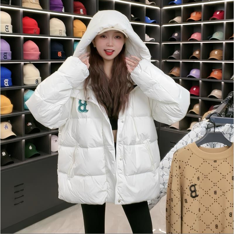 CLNKEL联名款百搭休闲情侣款立领保暖冬季潮流羽绒服宽松120kiki2