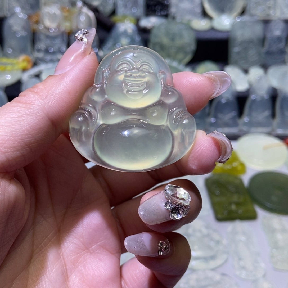 岫玉吊坠未镶嵌吊坠