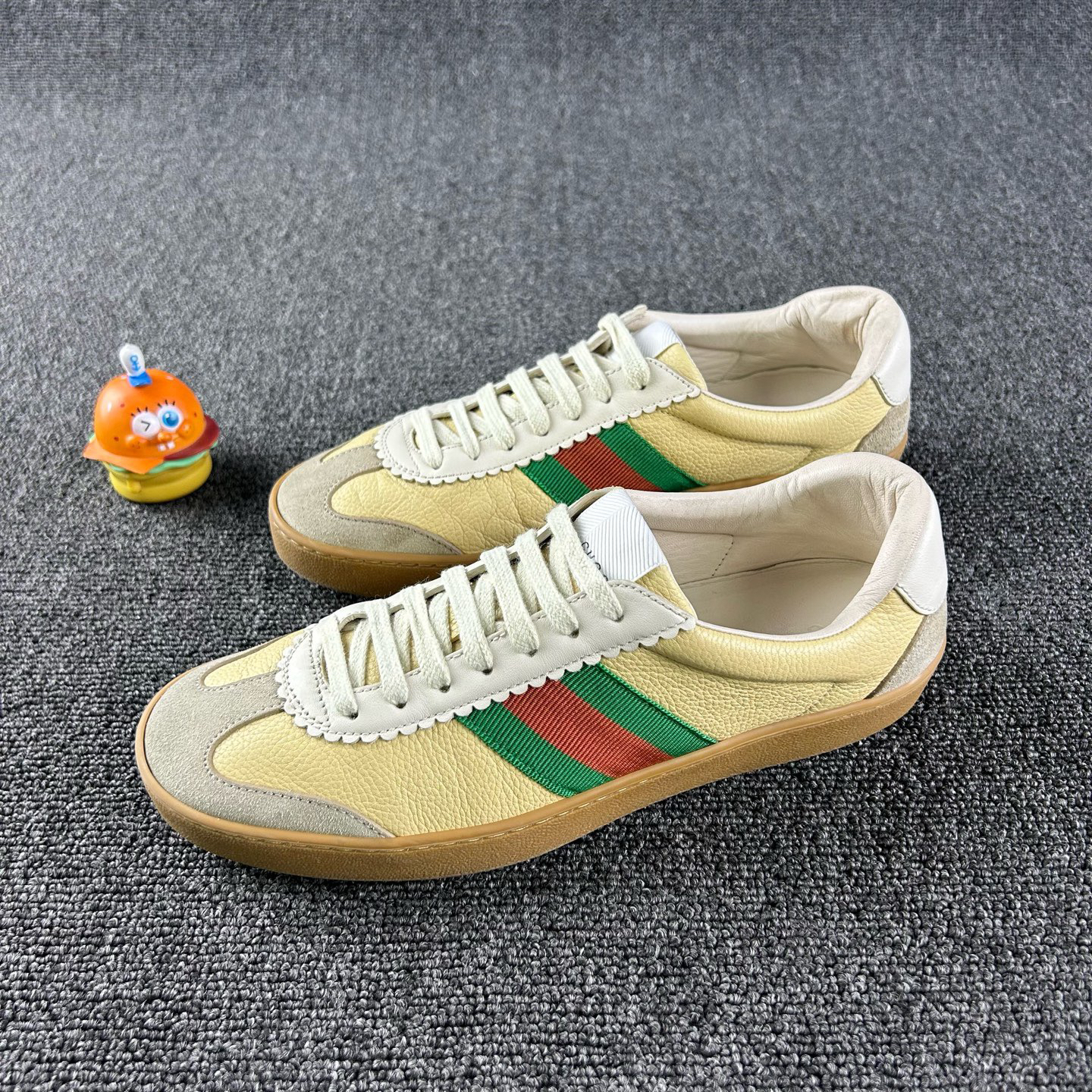 95新 GUCCI/古驰 G74德训鞋38码 HB5405 