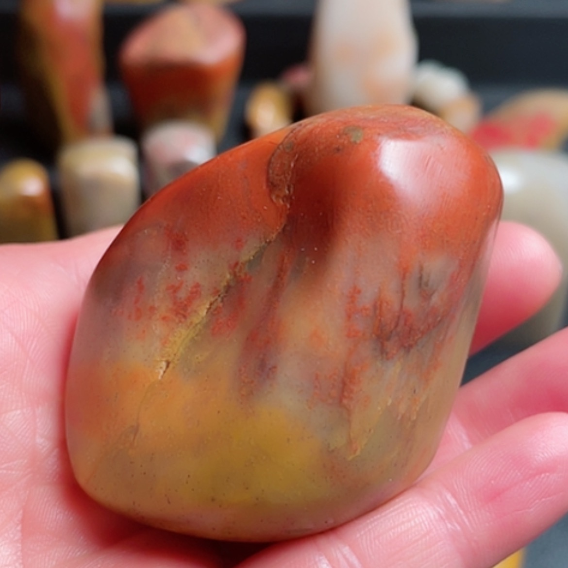 【闪购商品】昌化石北**南昌化石手把