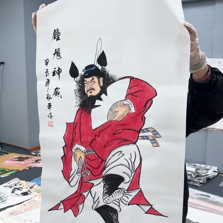 国画我的心好痛啊我的心真的好痛