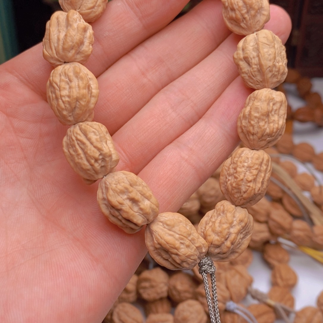 桃核手串蛤蟆头尺寸15