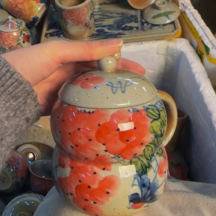 瓷片景德镇陶瓷手工手绘